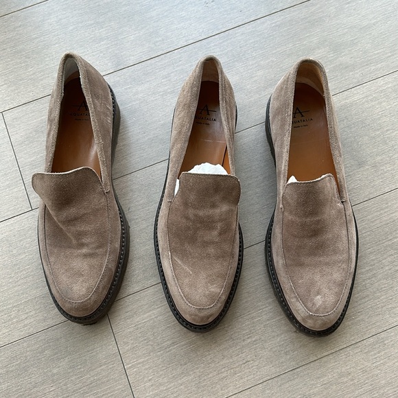 Aquatalia brown suede loafer - Picture 4 of 4